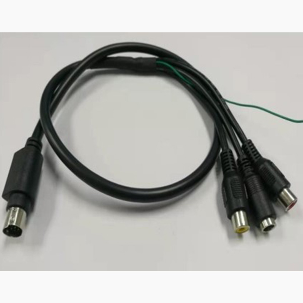 miniDIN PVC Molded Wiring Harness:圖片 2